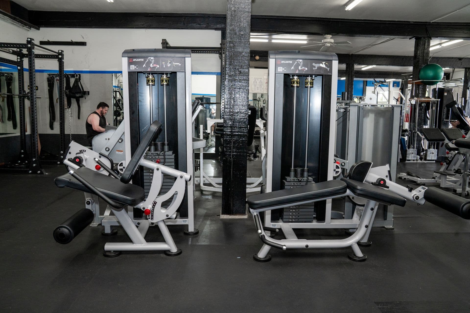 Machine training area at Iron Works Gym